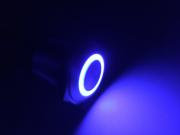 MARINE BOAT SS304 BLUE LED ULTRA FLUSH LIGHT AUTO ON-OFF PUSH SW